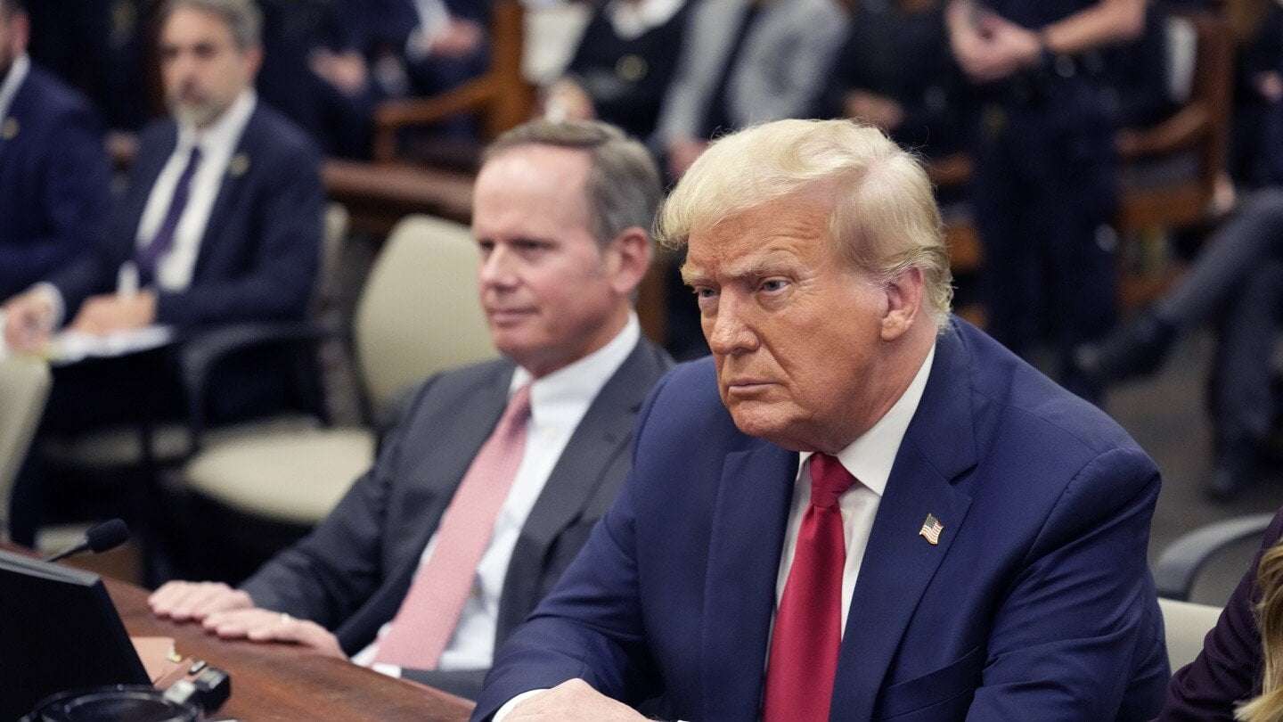 image for Judge fines Donald Trump $5,000 after post maligning court staffer is found on campaign website