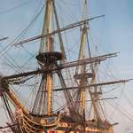 image for The oldest commissioned warship in the world, HMS Victory.