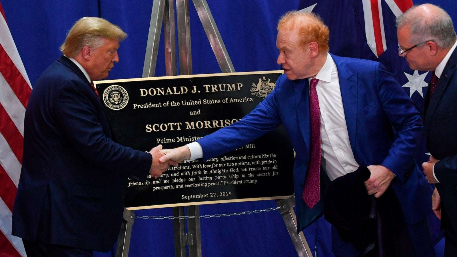 image for Listen: Billionaire Brags About Trump Sharing Secret Information With Him