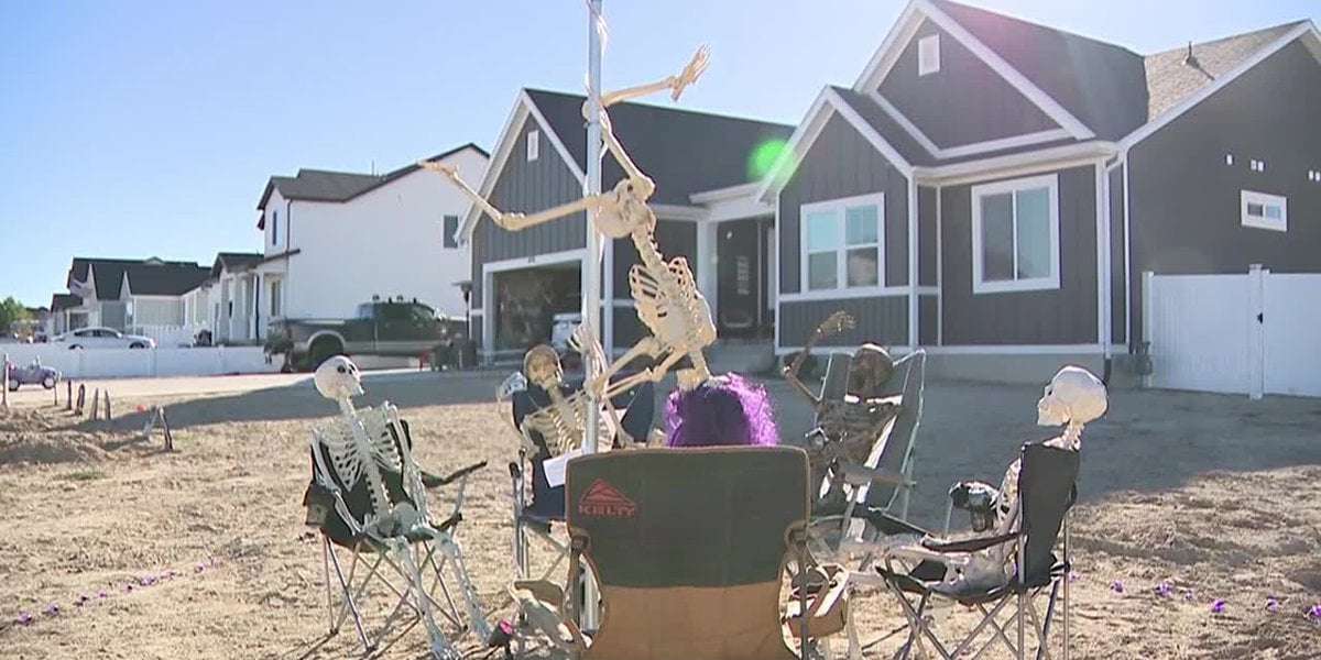 image for City orders risqué Halloween display to be taken down