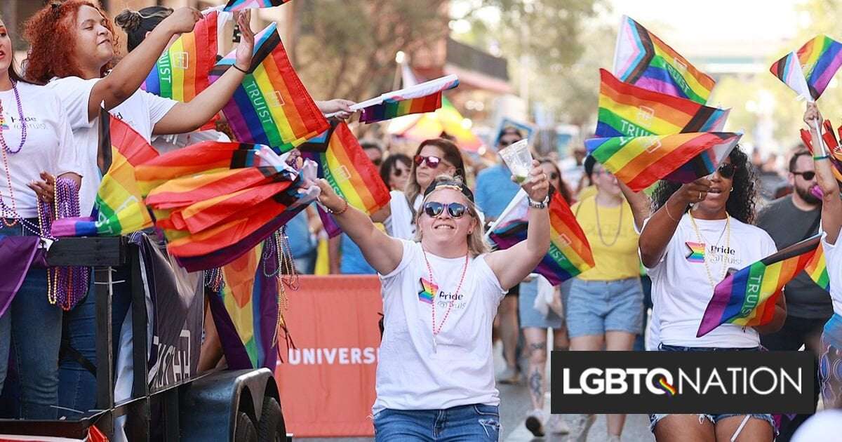 image for 200,000 people showed up for Orlando Pride in defiant middle finger to Ron DeSantis