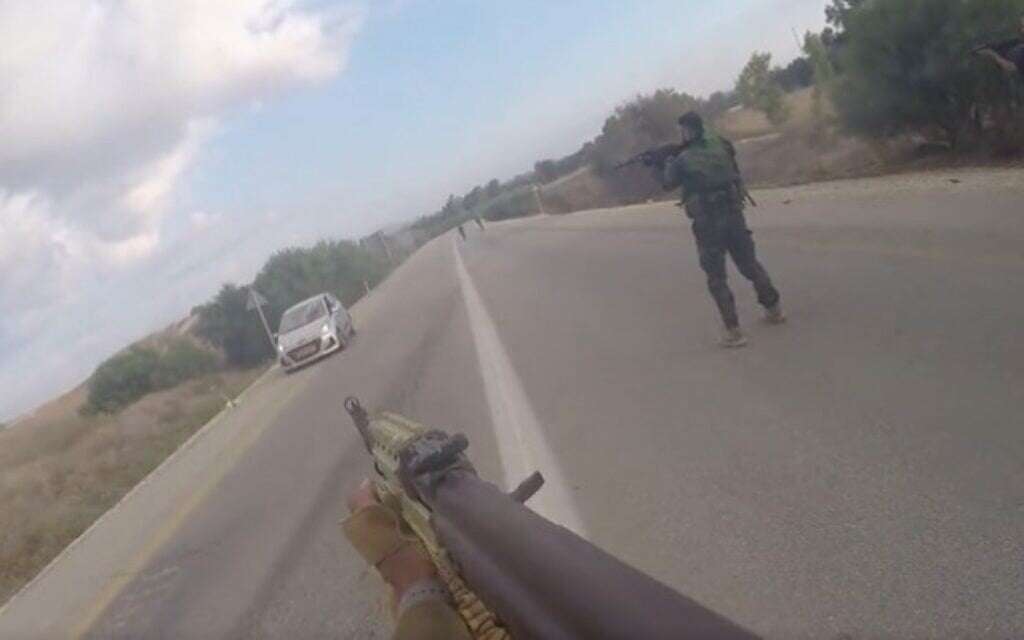 image for IDF shows foreign press Hamas bodycam videos, photos of murder, torture, decapitation