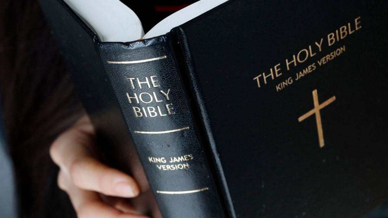 image for Holy Bible briefly pulled from Florida school shelves after it was challenged for 'sexually explicit content'
