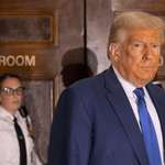image for Trump at his trial today