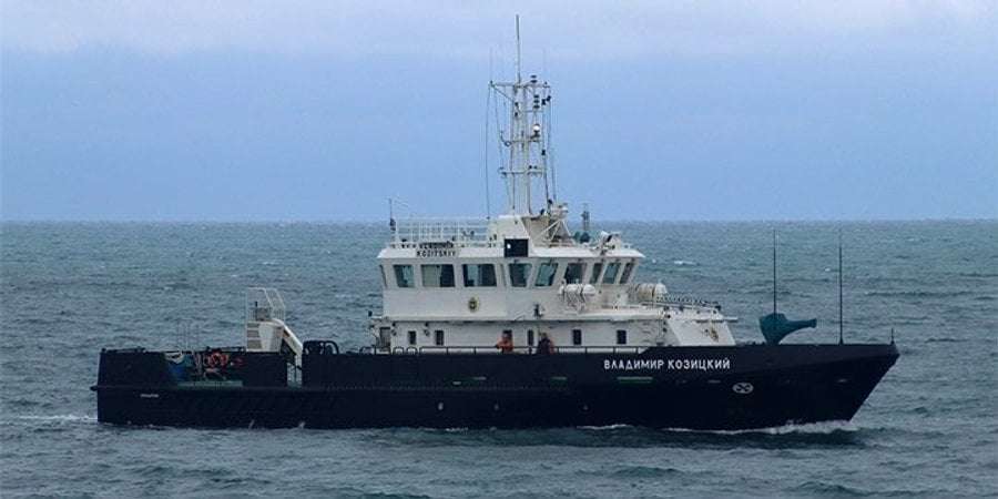 image for Russian Navy mine hunter reportedly explodes in bay at Russian-occupied Sevastopol