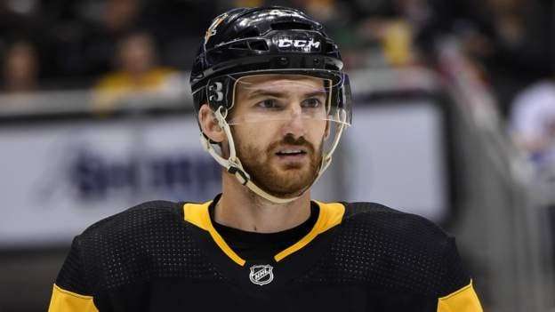 image for Adam Johnson: Nottingham Panthers forward dies after neck cut in Challenge Cup match