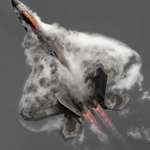 image for Thrust vectoring on the $100million F22 Raptor