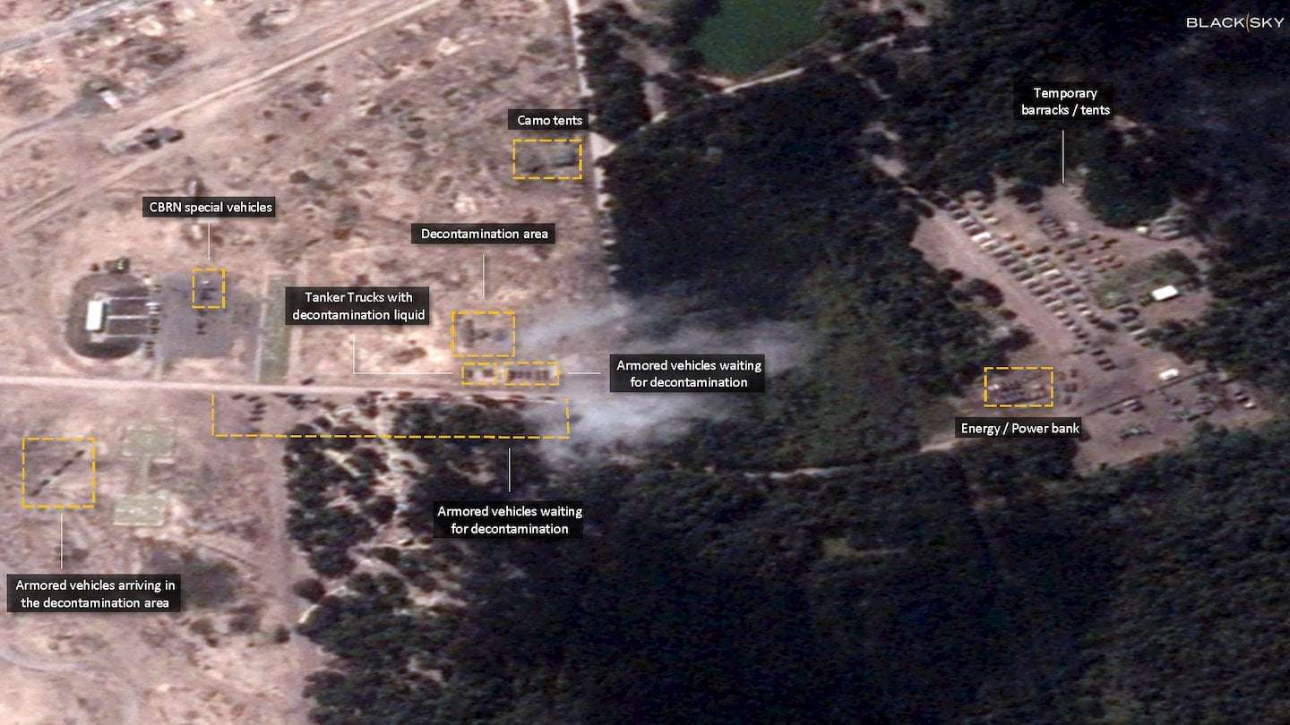 image for Satellite spies Russia-to-Belarus nuclear transfer preparations
