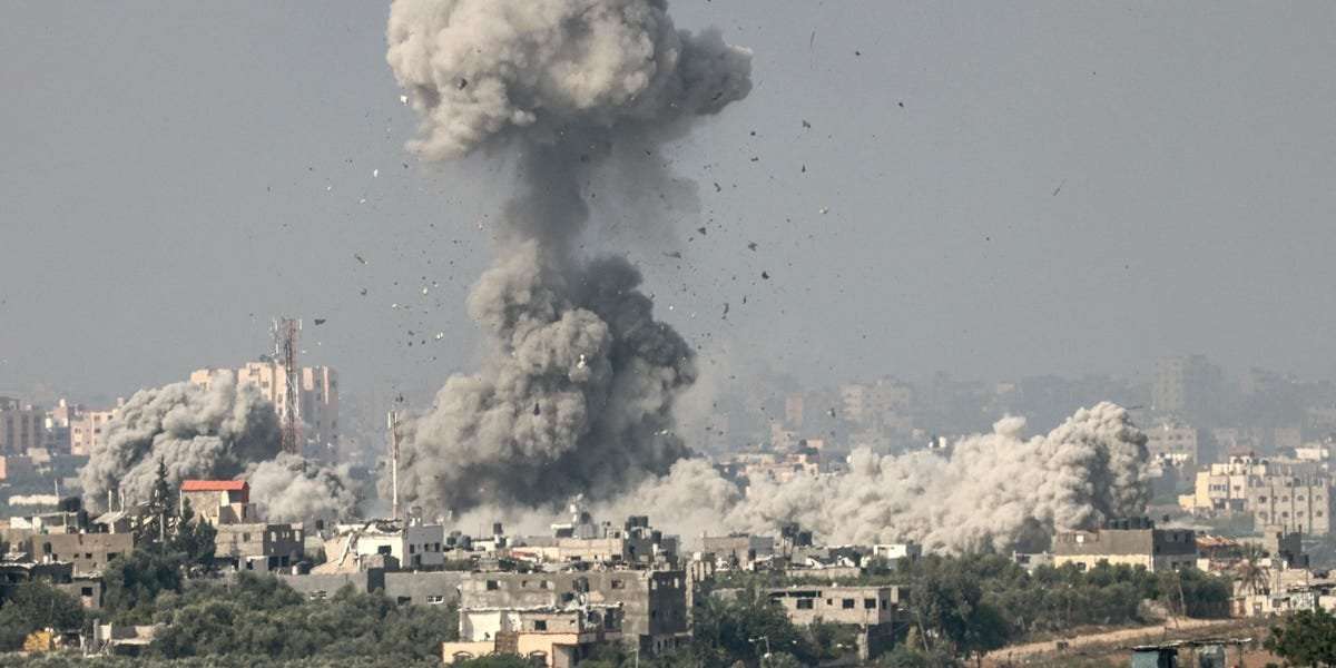 image for Pentagon says there are no limits on how Israel uses US weapons as death toll climbs amid airstrikes in Gaza