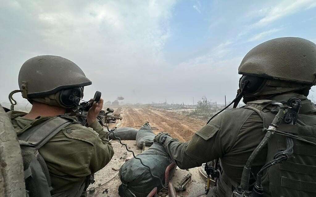 image for IDF says dozens of Gaza gunmen killed overnight; tanks seen on outskirts of Gaza City