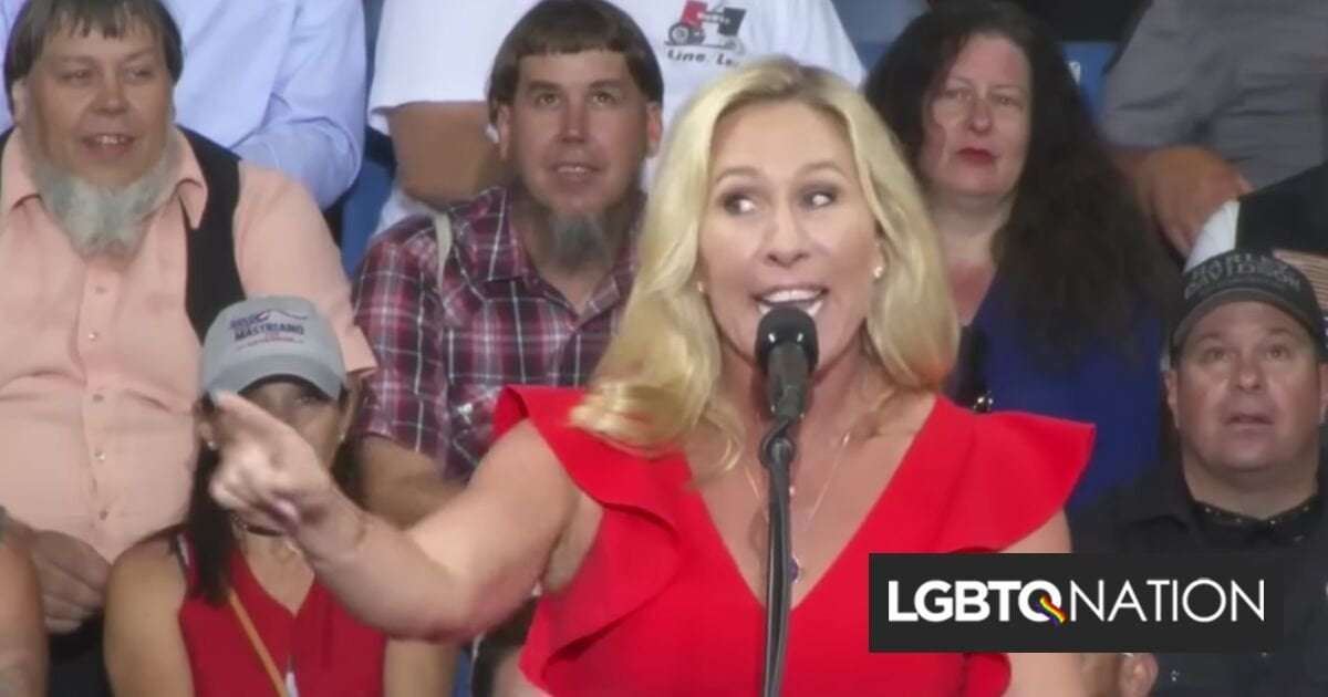 image for Marjorie Taylor Greene roasted online for making a silly video calling Joe Biden a pedophile