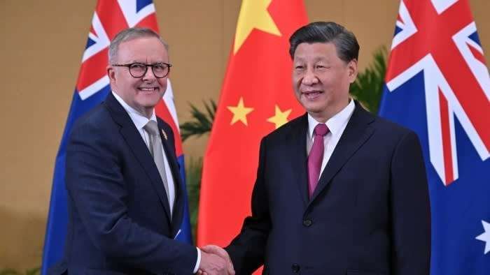 image for Australia seeks reset with Xi Jinping while balancing ties with US