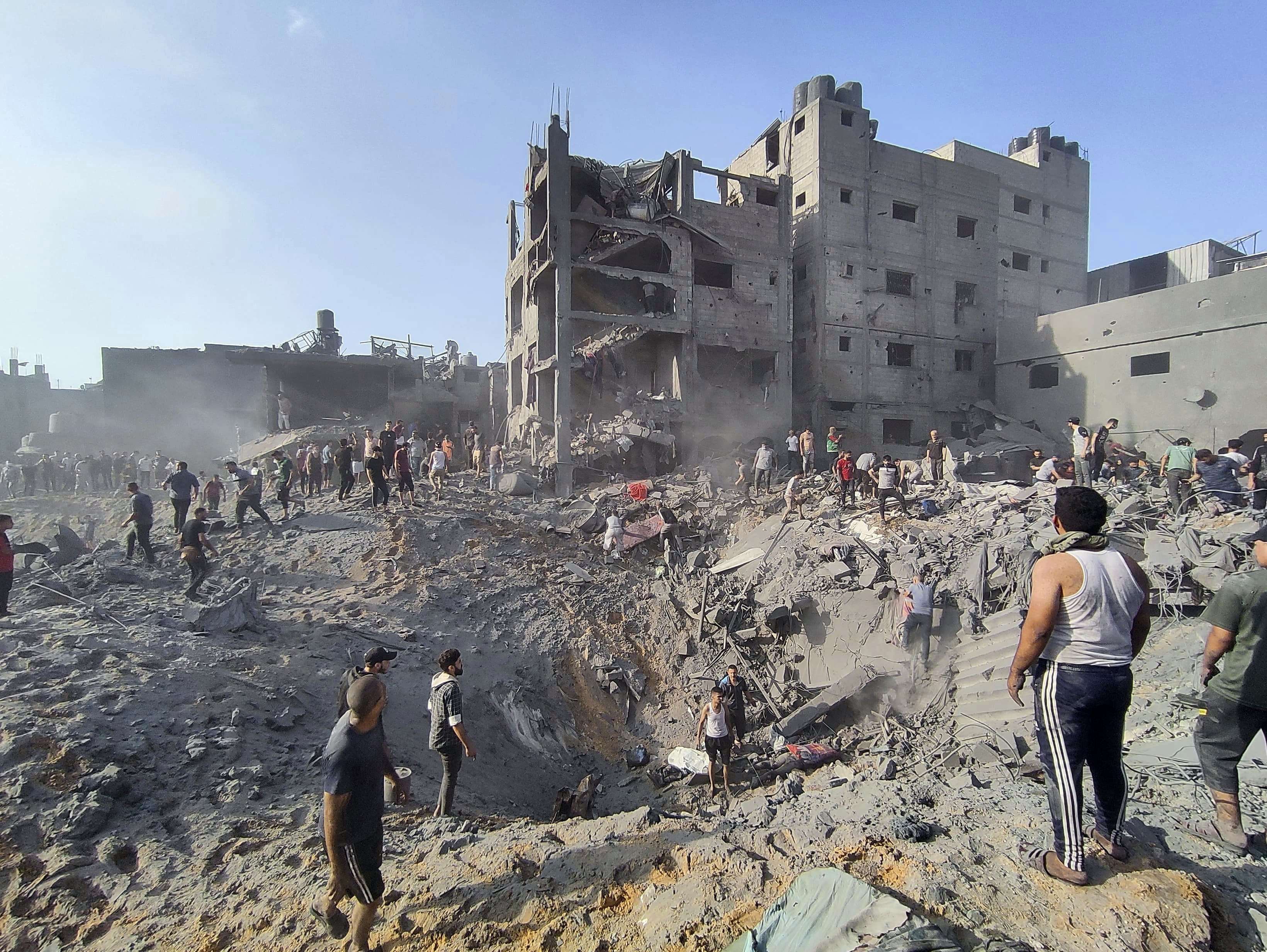 image for US asks Israel for ‘explanation’ of strike on Gaza refugee camp