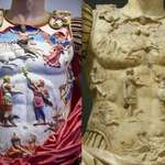 image for Ancient Roman statues weren't white but were actually colorful, often garishly so