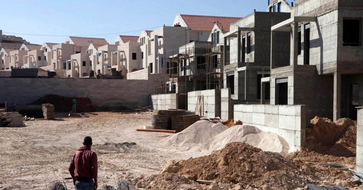 image for Replacing Palestinian construction workers in Israel with workers from India