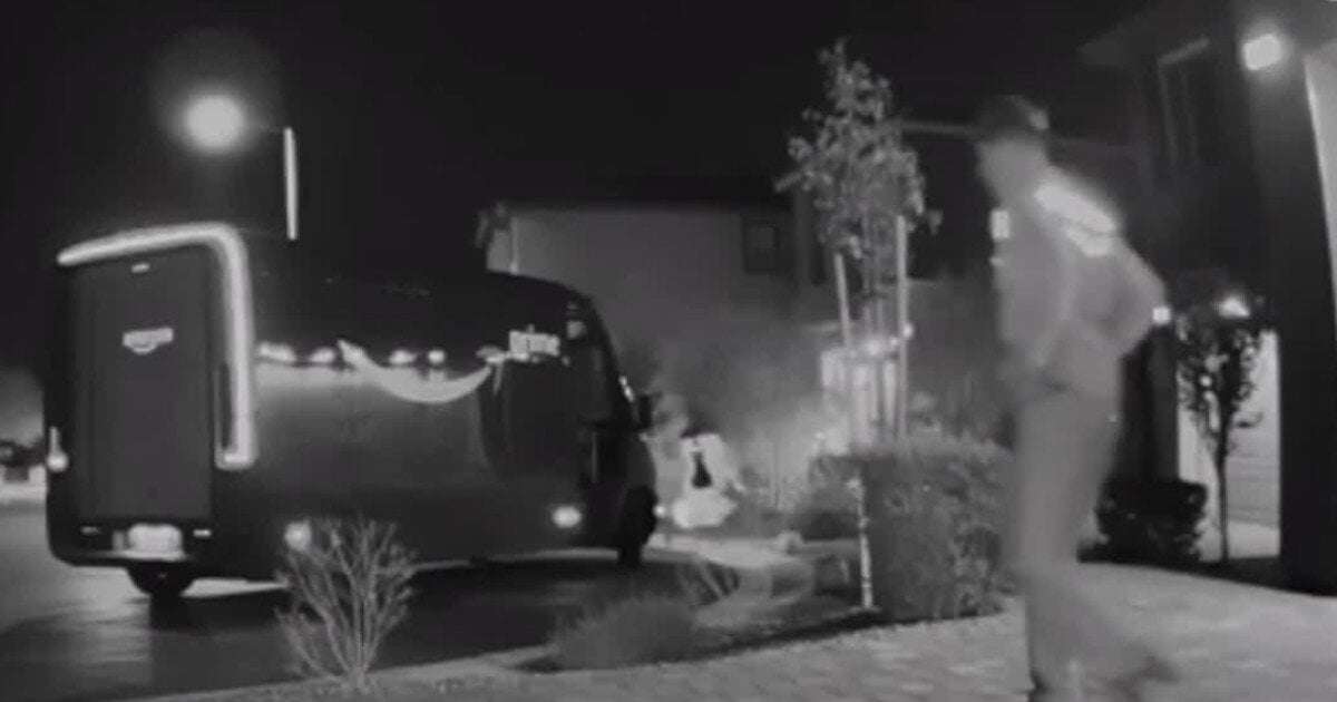 image for Summerlin woman angry after Amazon driver apparently urinates in her yard