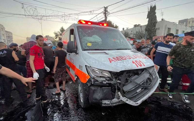 image for Hamas using Gaza hospitals as military positions, Israel claims as it presents new evidence