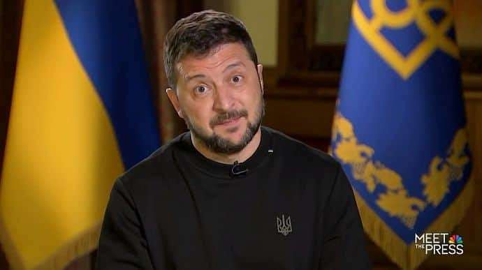 image for Zelenskyy insults Putin using F-word on air on NBC News