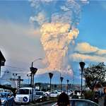 image for Sleeping off a hangover, a buddy in the hostel wakes me; "Fritz the volcano is going off!" Chile