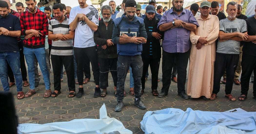 image for Under Scrutiny Over Gaza, Israel Points to Civilian Toll of U.S. Wars