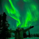 image for Aurora Borealis in Fairbanks, AK last weekend