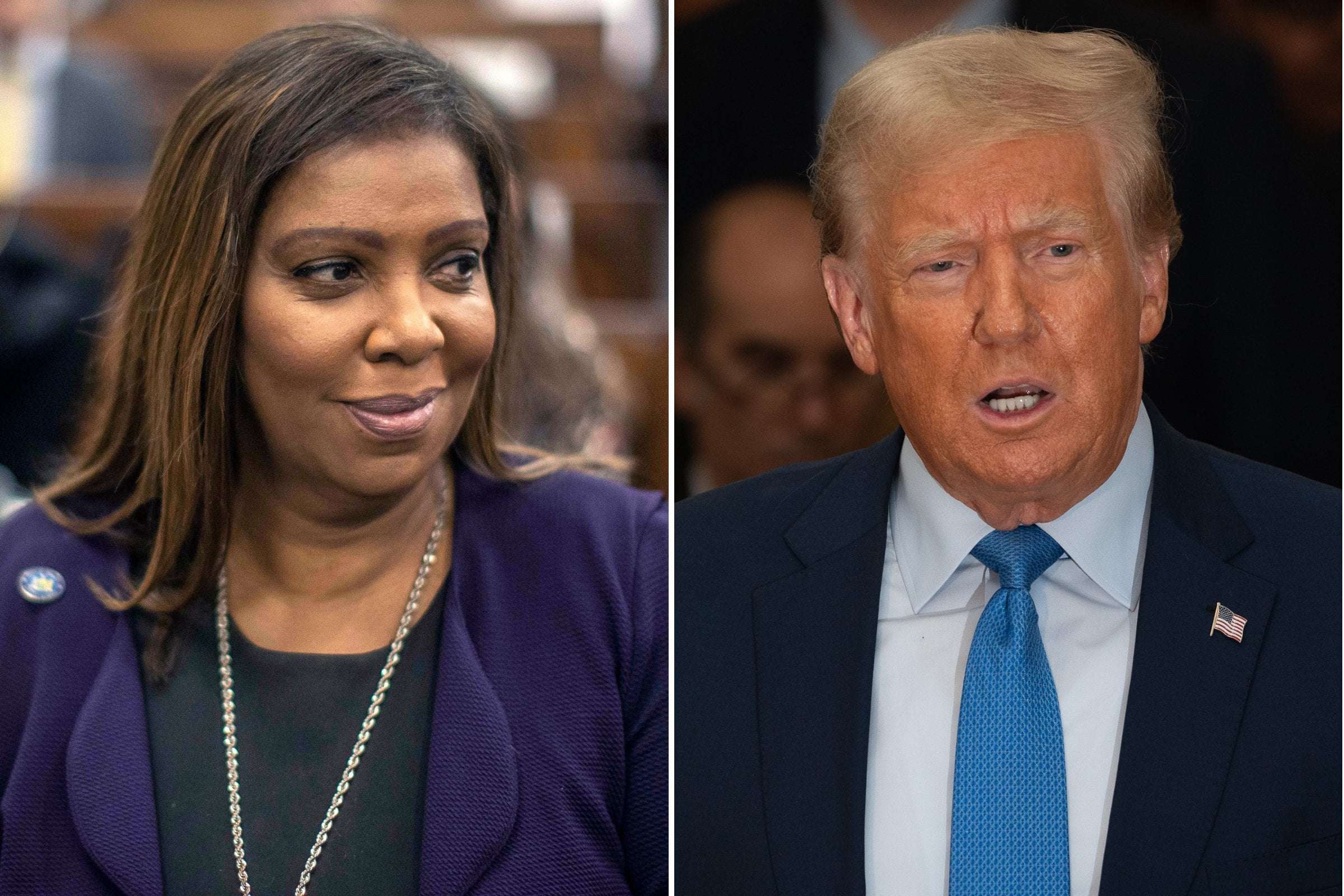 image for Letitia James Reportedly Broke Into Laughter During Trump Testimony