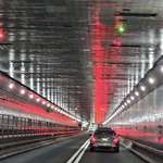image for Original (center tube) Lincoln Tunnel NYC all shiny and clean after renovation 11/2/2023