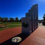 image for Every Veterans Day, November 11 at exactly 11:11 am, the sun aligns perfectly with the Anthem Vetera