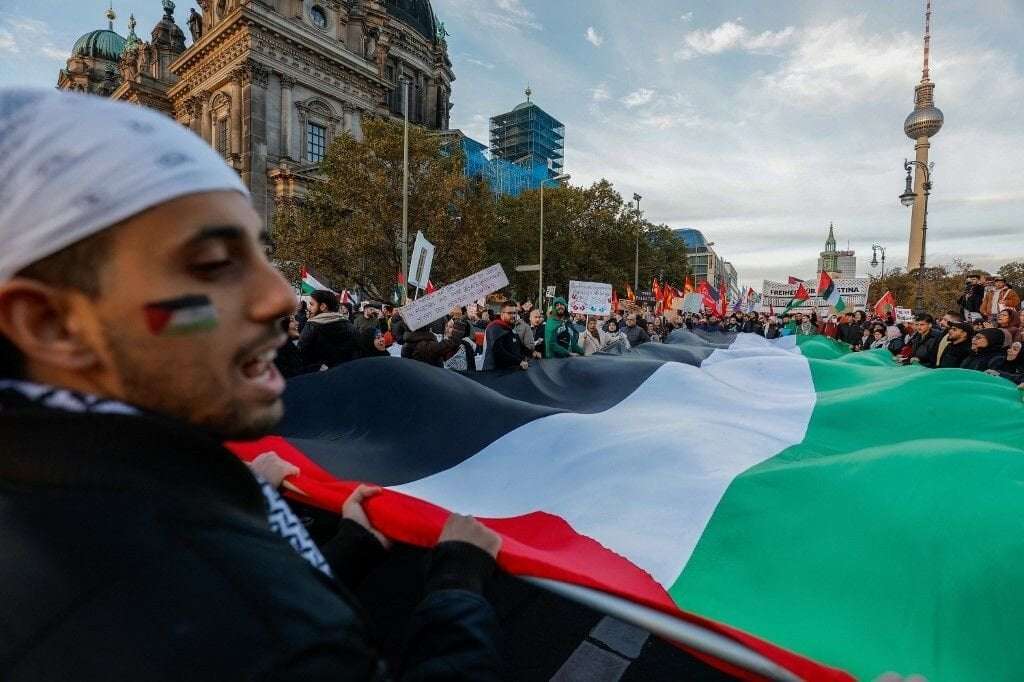 image for Berlin criminalizes slogan 'From the River to the Sea, Palestine will be free'