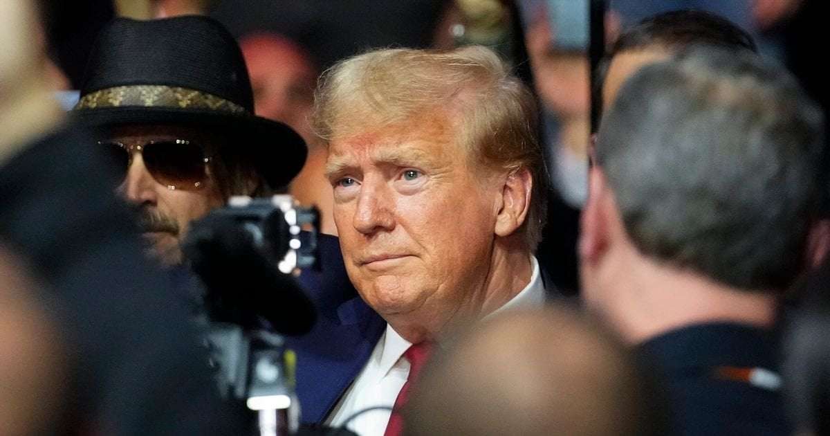 image for Trump's 'Badass' UFC Entrance Gets Spoiled By 1 Harsh Gesture From The Crowd