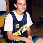 image for Leonardo DiCaprio during the 1992 MTV Rock n Jock Basketball in Irvine, Calif. on Sept. 19, 1992.