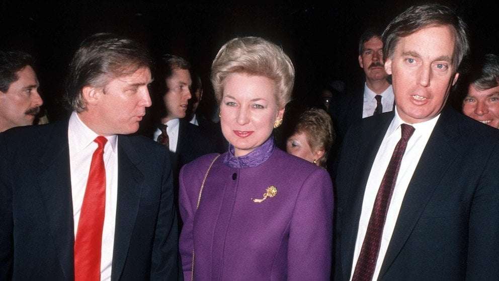 image for Maryanne Trump Barry, older sister of Donald Trump, has died at 86: Sources