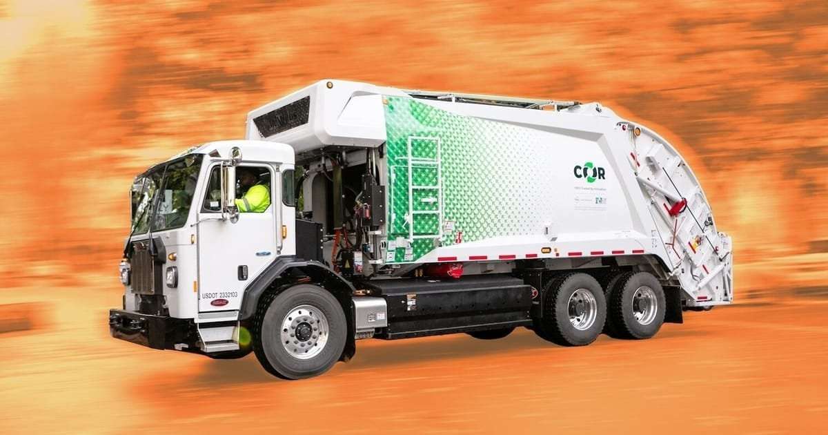 image for The humble trash truck is ready for an all-electric upgrade