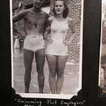 image for Another 1940's swimsuit picture, my MIL and first husband before he was killed in WWII