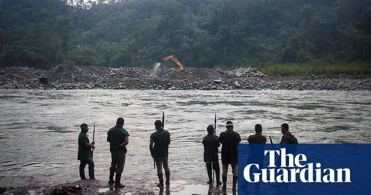 image for ‘Leave the gold in the ground’: Ecuador’s forest guardians mobilise against illegal mining in Amazon