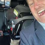 image for Left the office & found the neighbors cat in my car.
