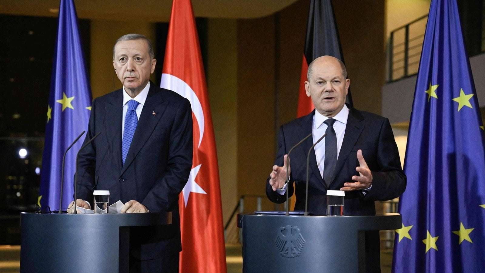 image for Israel's right to self-defence must 'not be called into question': Germany's Scholz
