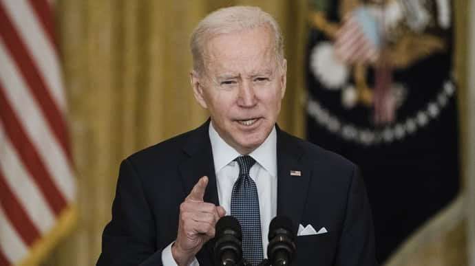 image for By supporting Ukraine, we're keeping American troops out of the war – US President