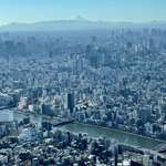 image for Was able to capture Mt. Fuji from Tokyo Skytree on a clear day.