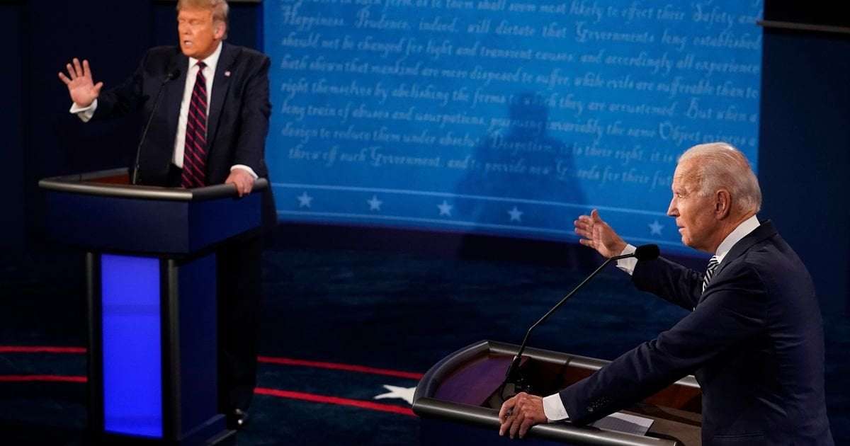 image for Biden Campaign Starts Reminding America Why It Dumped Trump In The First Place