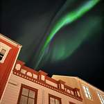 image for The Northern Lights passing over my head last week in Selfoss, Iceland