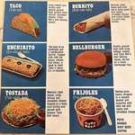 image for Taco Bell menu ( 1972 )