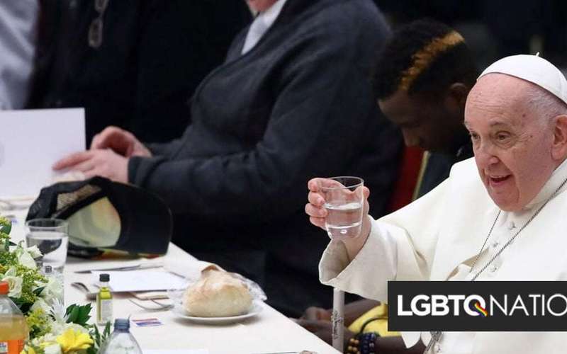 image for Pope invited trans women over for a pasta & meatballs dinner