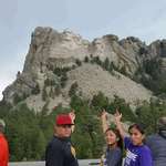 image for Native Americans At Mount Rushmore (Black Hills South Dakota)