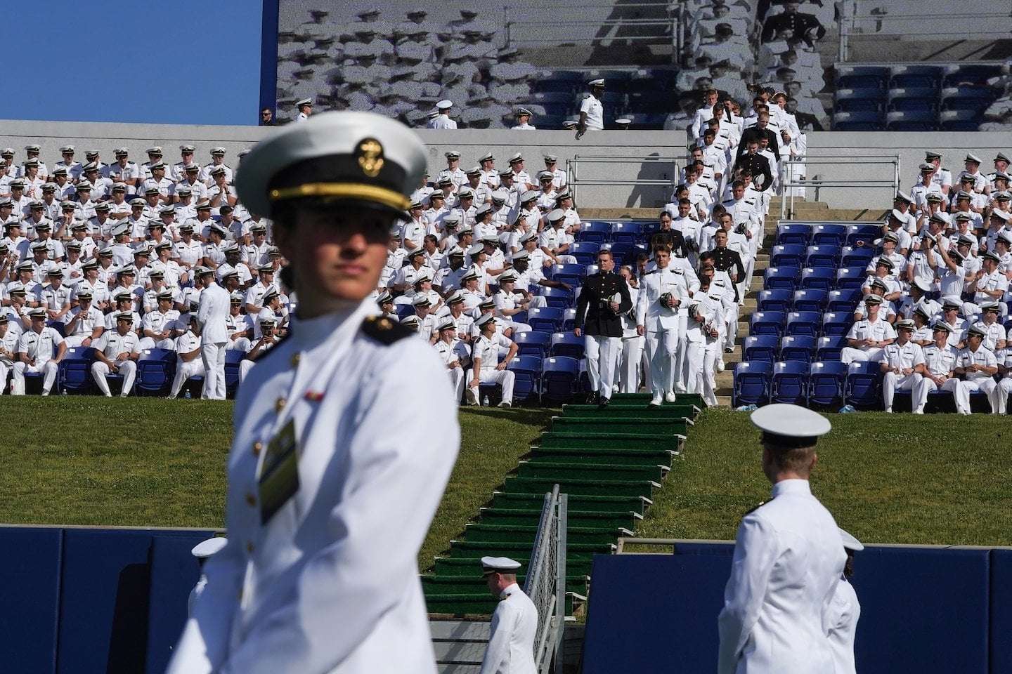 image for Tuberville blockade keeps first female superintendent from Naval Academy