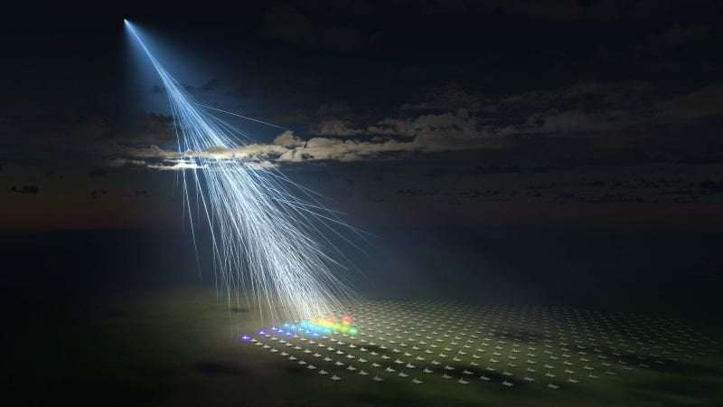 image for Scientists detect a cosmic ray that’s almost as powerful as the ‘Oh-My-God’ particle