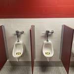 image for The bathrooms at Ohio State University before the rival game