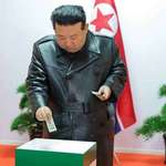 image for Kim Jong Un casting his ballot at the latest North Korean legislative elections