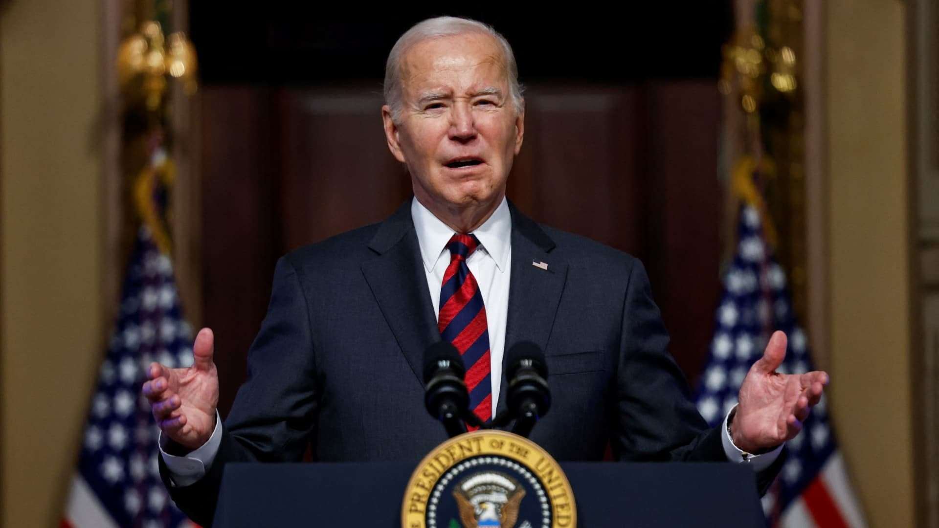 image for ‘Stop the price-gouging’: Biden hits corporations over high consumer costs
