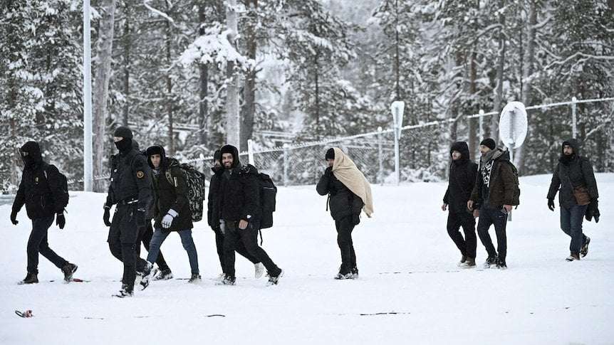 image for Finland draws line in Arctic snow, closing entire border with Russia as it alleges threat to national security
